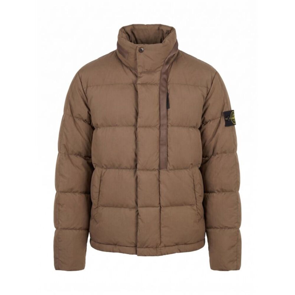 Stone Island Men Cotton Nylon Tela Jacket